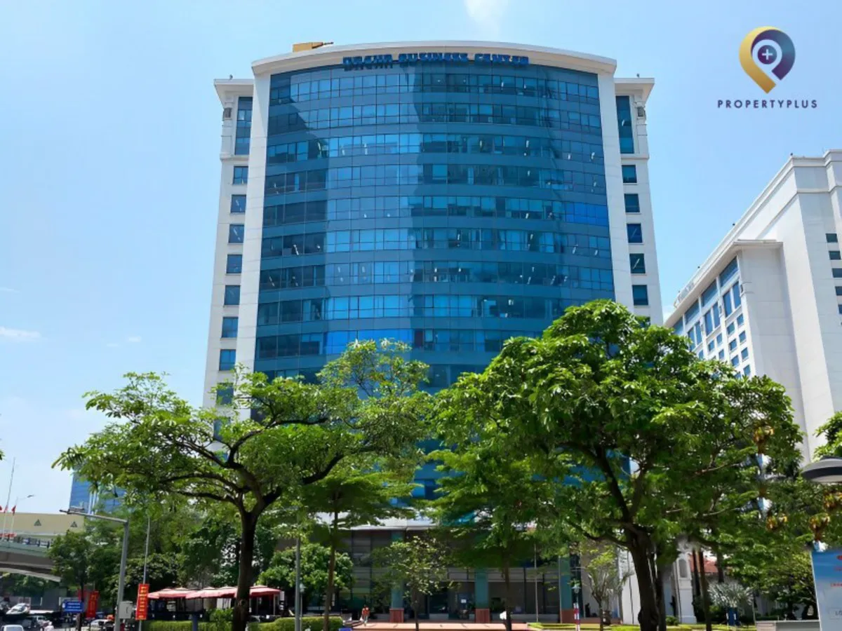 Toàn cảnh tòa nhà Daeha Business Center tại quận Ba Đình, Hà Nội.